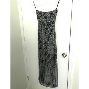 Maxi strapless dress